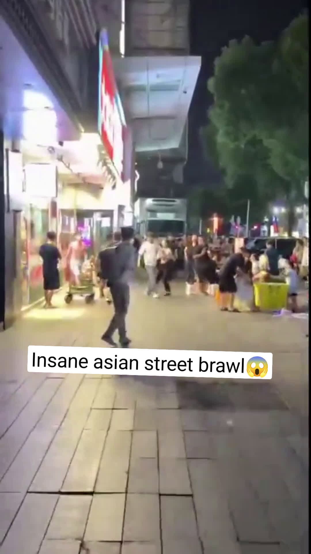 cover for Wouldnt want to be caught up in that #fight #brawl 