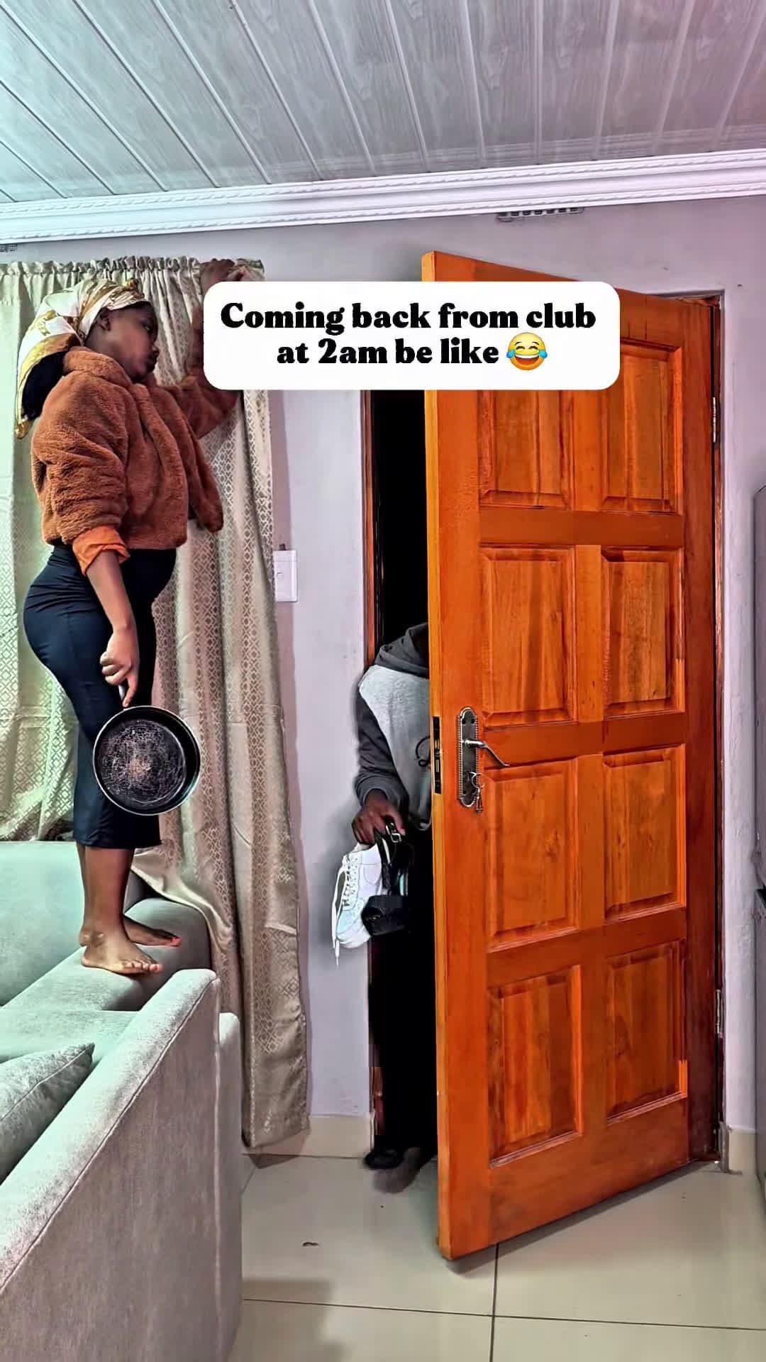 cover for Watch how this guy came back from club at 2am