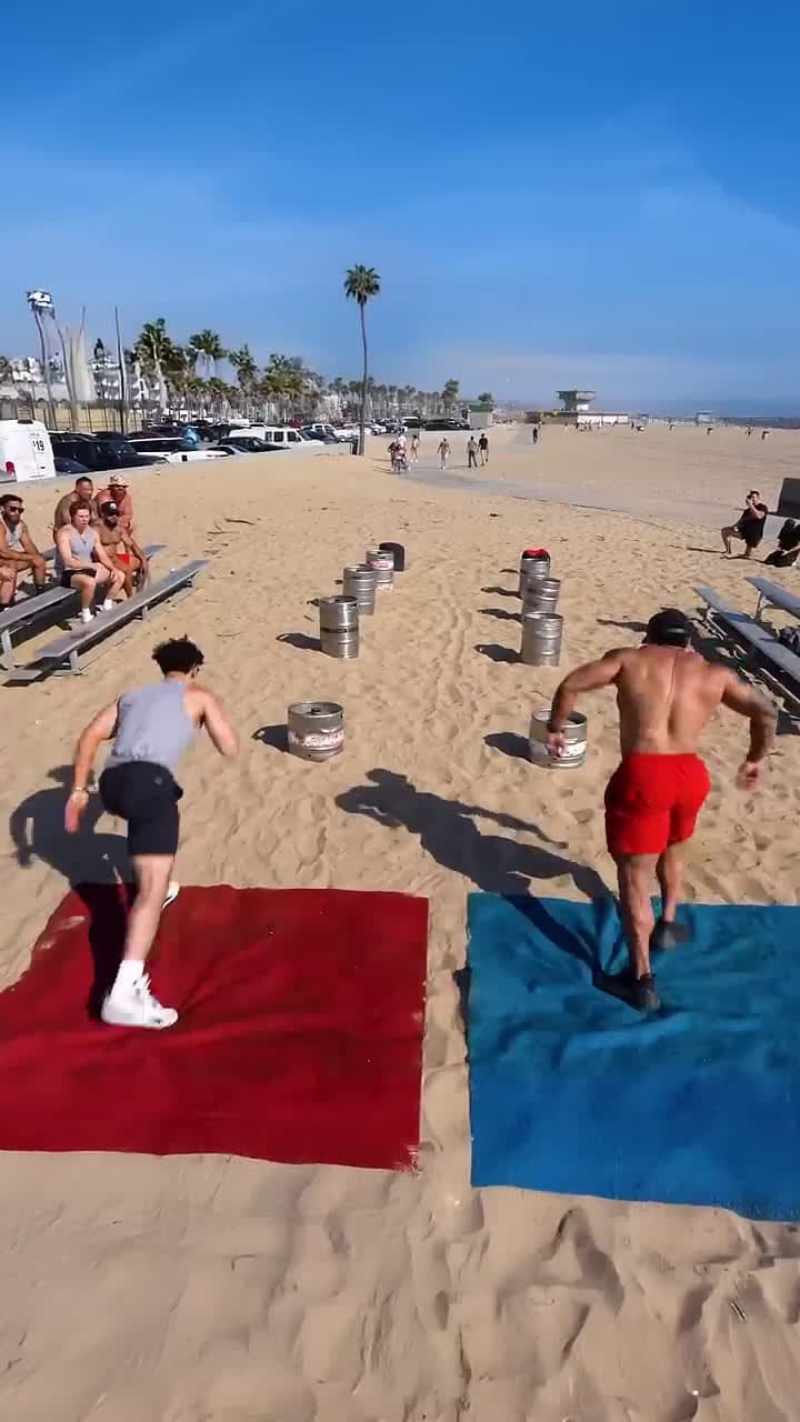 cover for 1v1 Keg Race_🤗😁😁