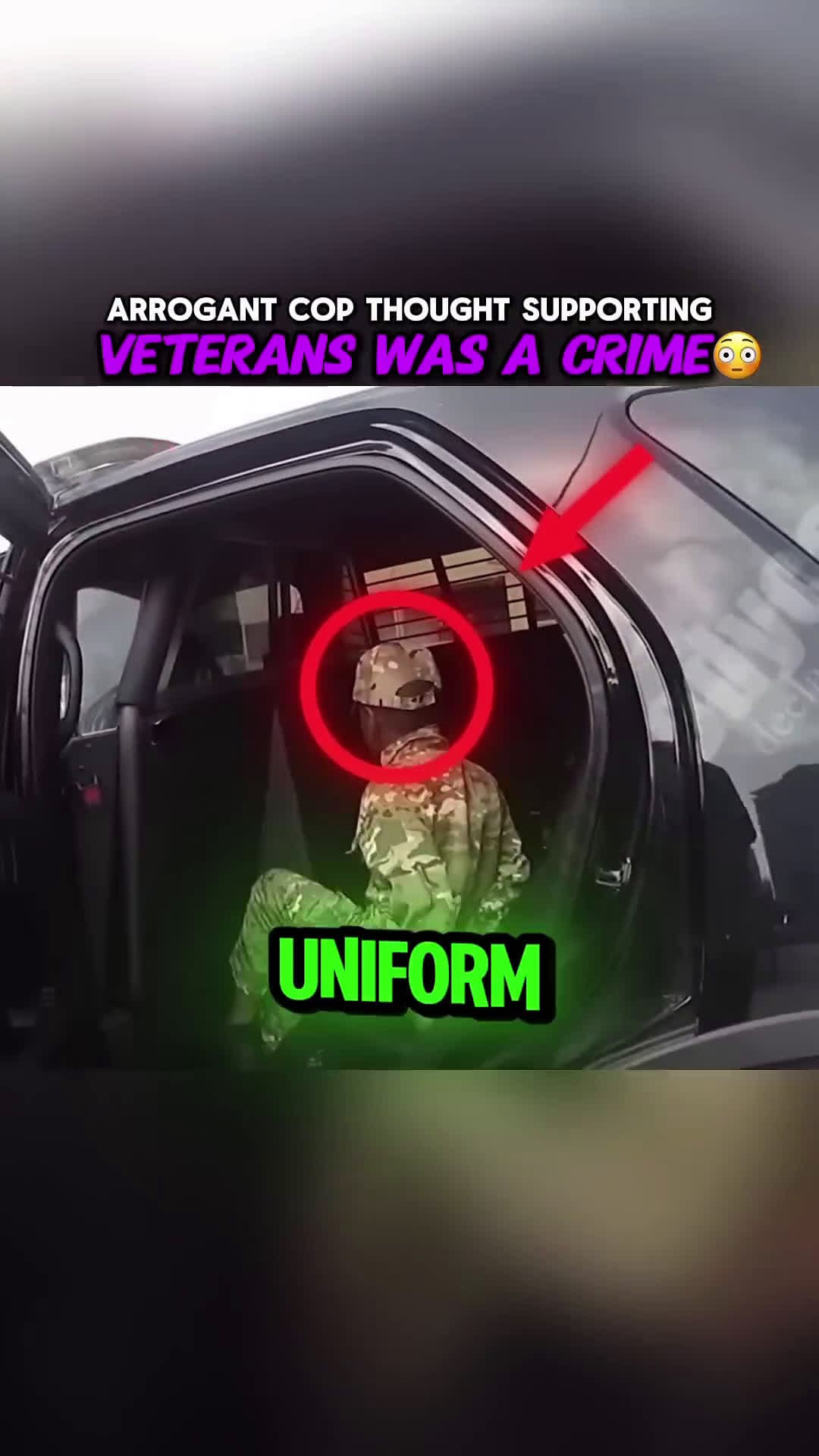 cover for Kid got ARRESTED for supporting veterans😳 #bodycam 