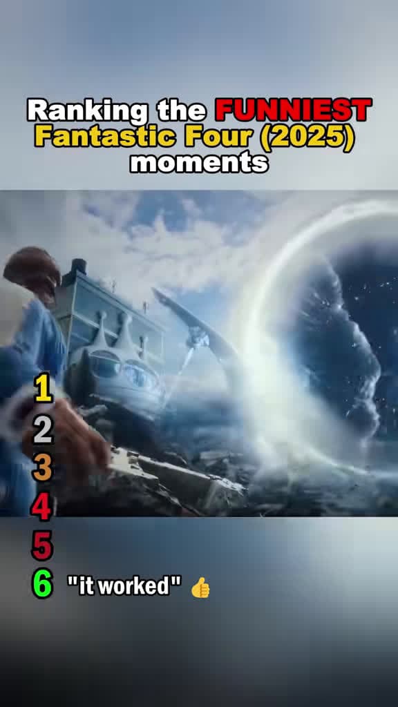 cover for Ranking the funniest moments in the new Fantastic Four! 😂🔥 #FantasticFour #MarvelMemes #PedroPascal