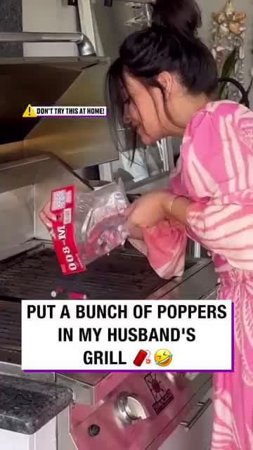 cover for Put a bunch of poppers in my husband's grill#UnpopularOpinion #CaughtOnCamera