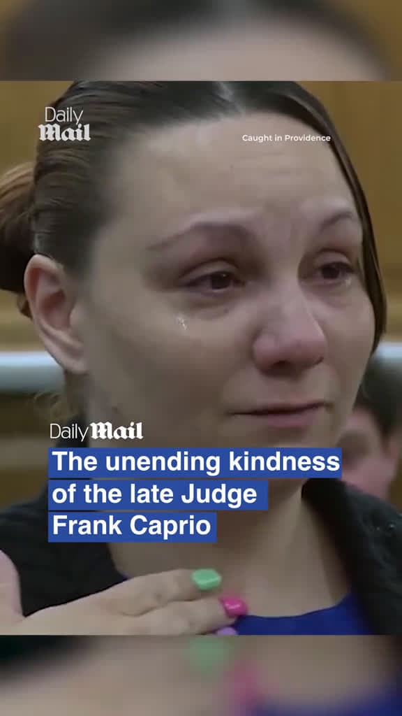 cover for The late Judge Frank Caprio's acts of kindness for down-and-out defendants made him a star and one of the most beloved justices in the country. Now, as the community mourns his tragic death aged 88, some of his most iconic mome...
