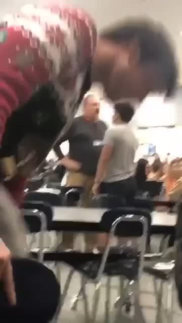 cover for altercation between a student and teacher after the student claimed he had “max aura”