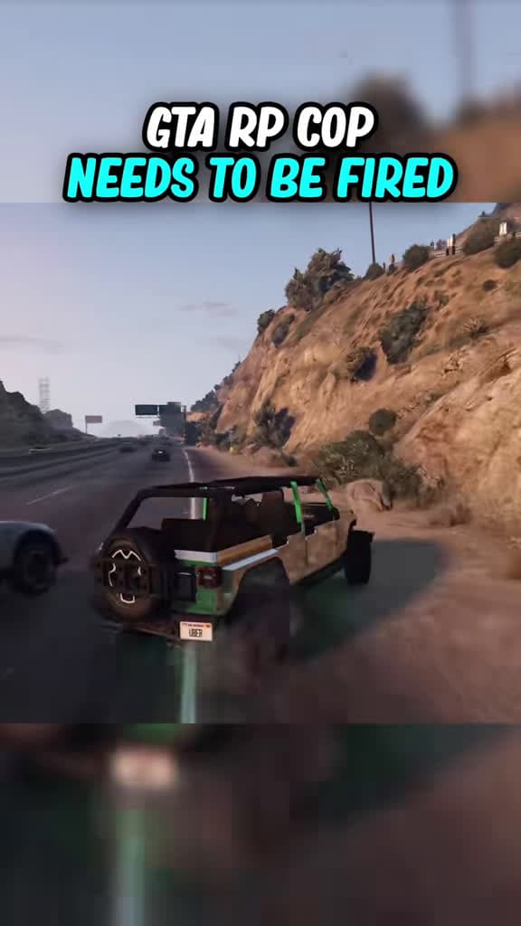 cover for This GTA RP cop is out of control! 😂🚔 #gta5 #gtarp #funny