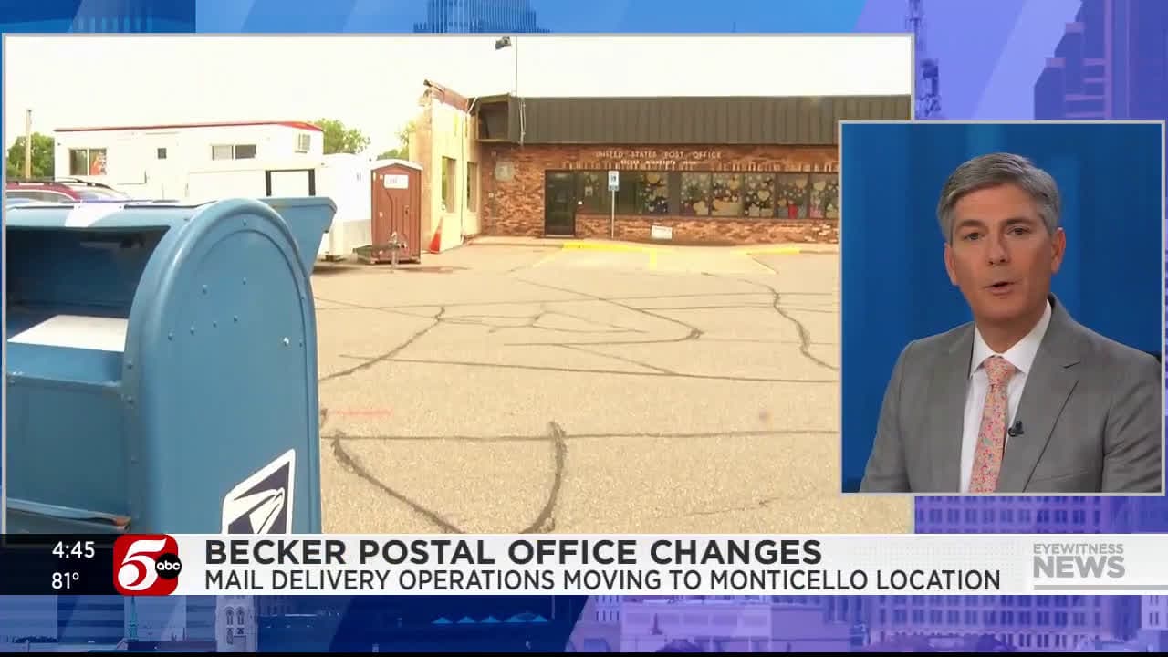cover for Becker post office changes