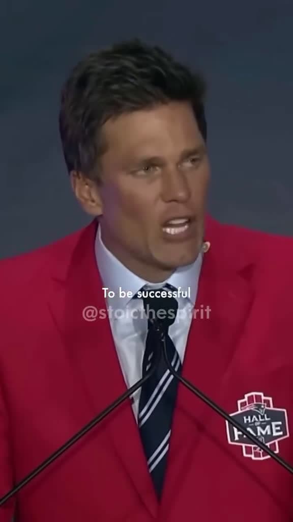 cover for Tom Brady's secret to greatness: Be consistent. 🏆 #TomBrady #Consistency #NFL #SuperBowl