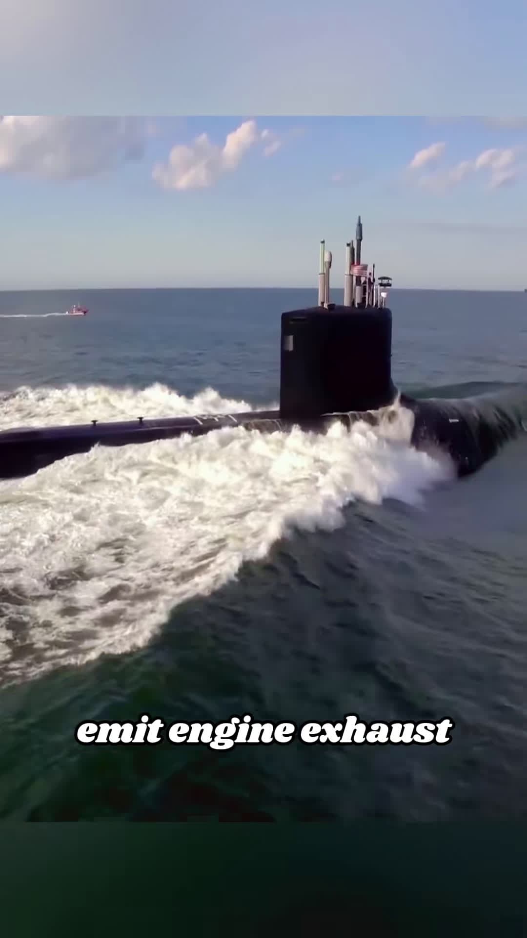 cover for #FirstVideoChallenge Do you know where submarine exhaust goes？#us #knowledge