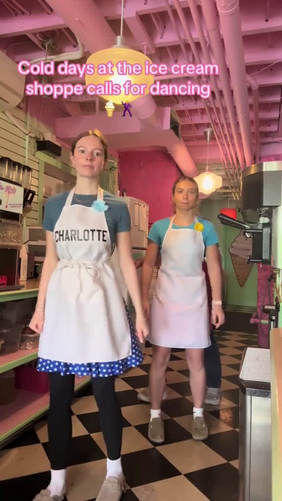 cover for Footloose Moves at the Ice Cream Shop