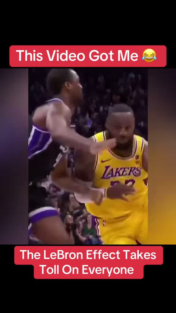 cover for That flop was unreal 😂 LeBron James in full drama on the floor—foul or masterclass? Watch now. #LeBronJames #Flop #Basketball #EpicDrama