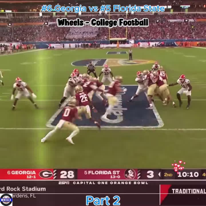 cover for Georgia vs Florida State: Orange Bowl 2023 highlights — clutch drives, electric plays, and game-changing moments 🏈🔥 #OrangeBowl2023 #GeorgiaVsFSU #CollegeFootball #GameHighlights