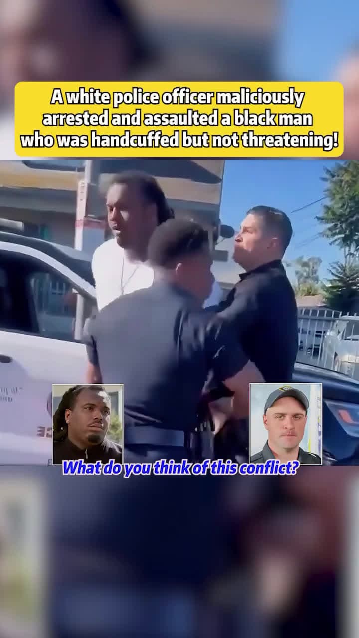 cover for A white police officer maliciously arrested and assaulted a black man who was handcuffed but not