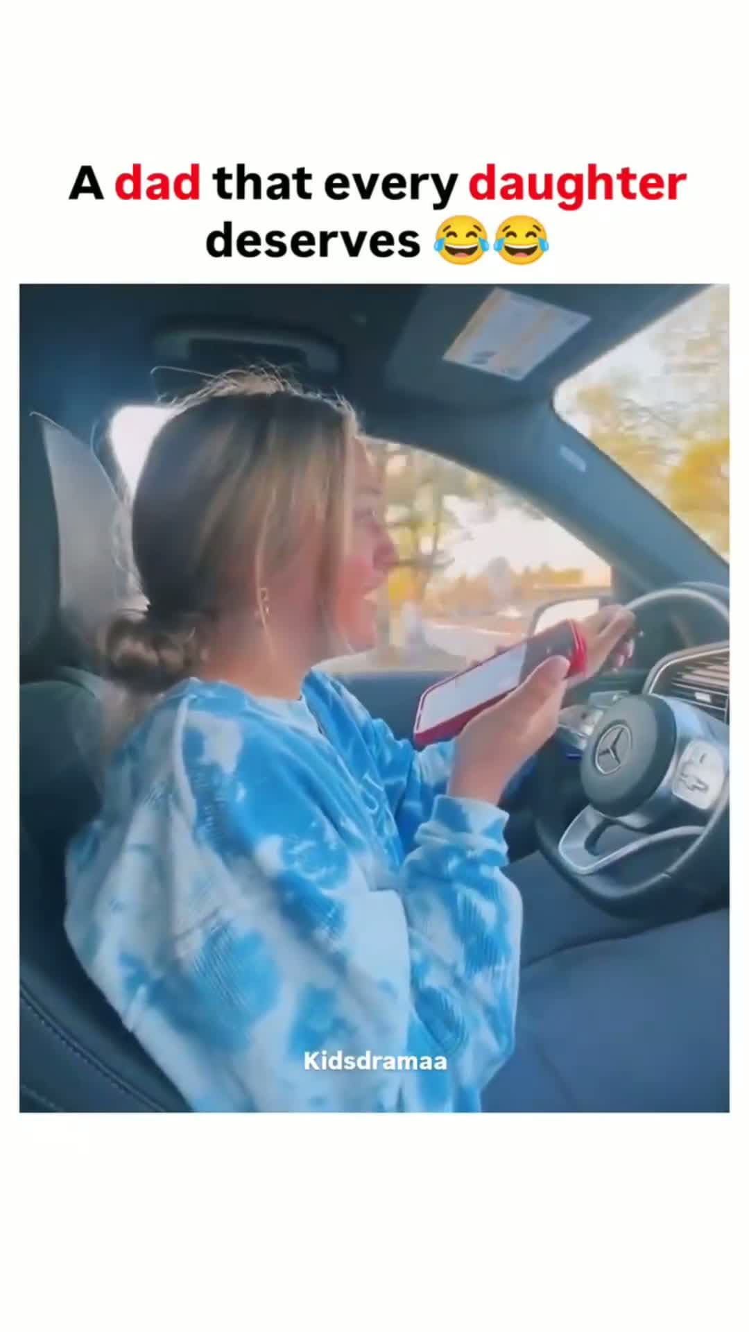 cover for This is hillarious 🤣🤣🤣#FunniestVideoOnMyPhone #funny #daughter #dad #kids #fyp #like #comment