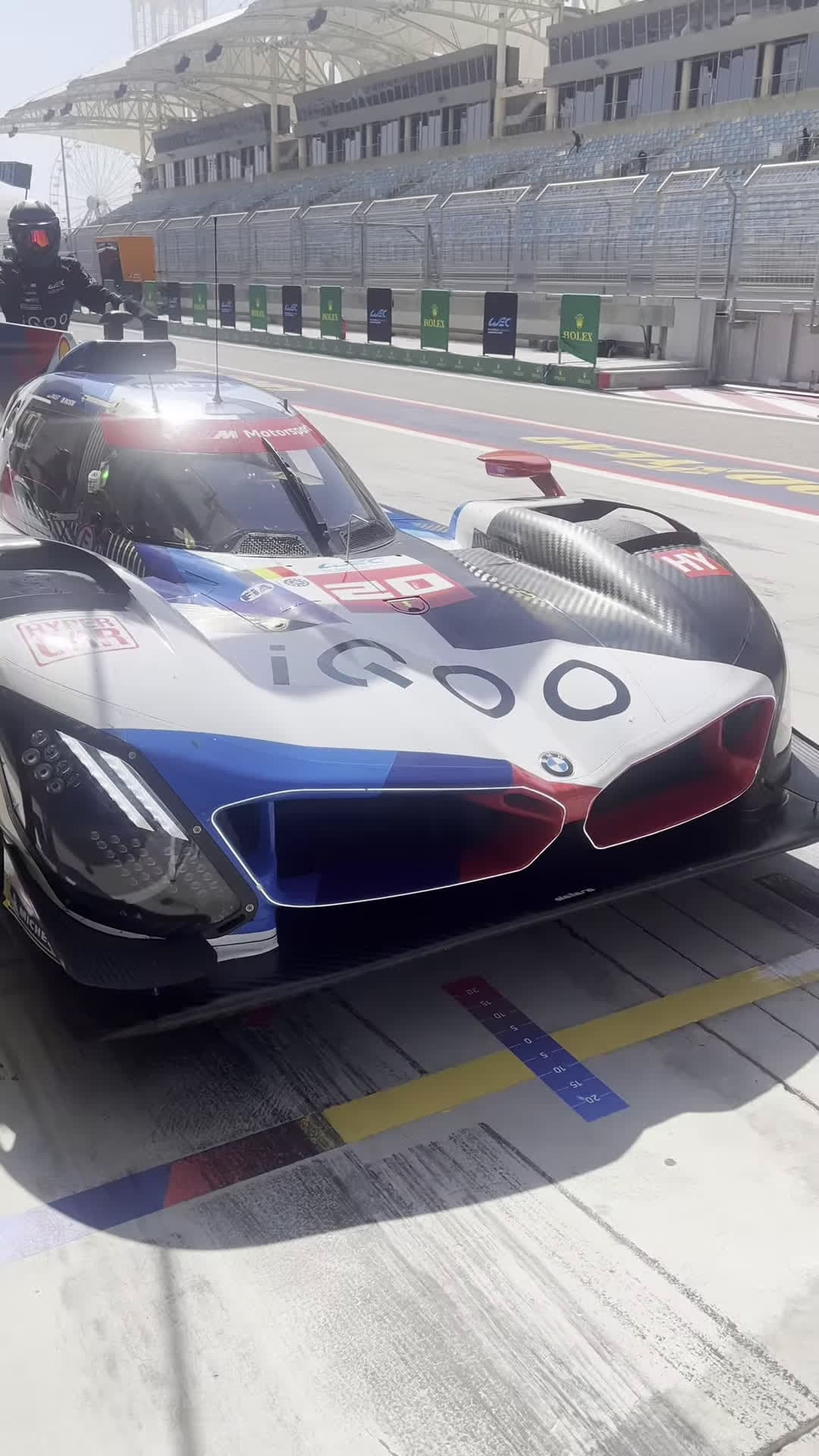 cover for First test of the Hypercar w Valentino Rossi VR46 Official #MonsterEnergy
