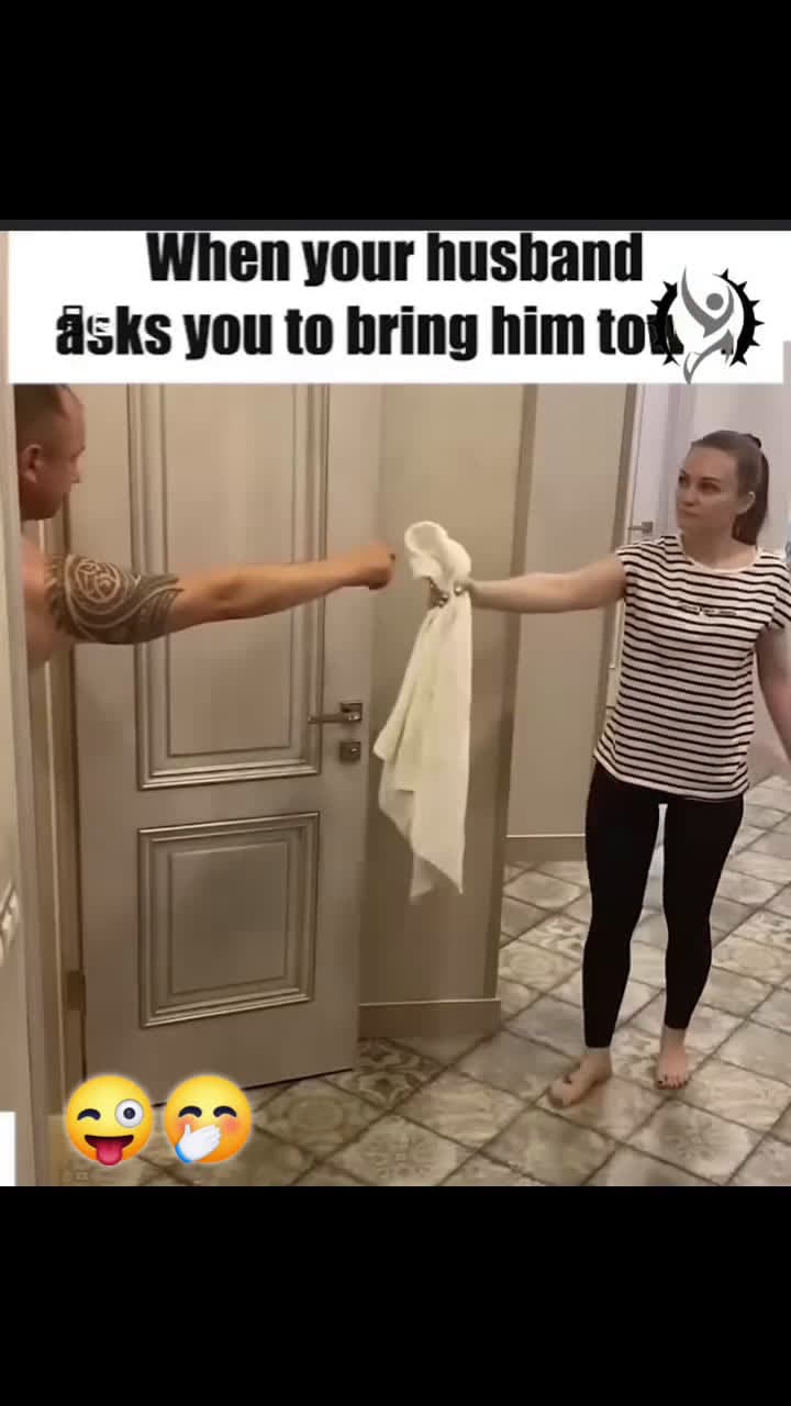 cover for when my husband asked for towel 😂