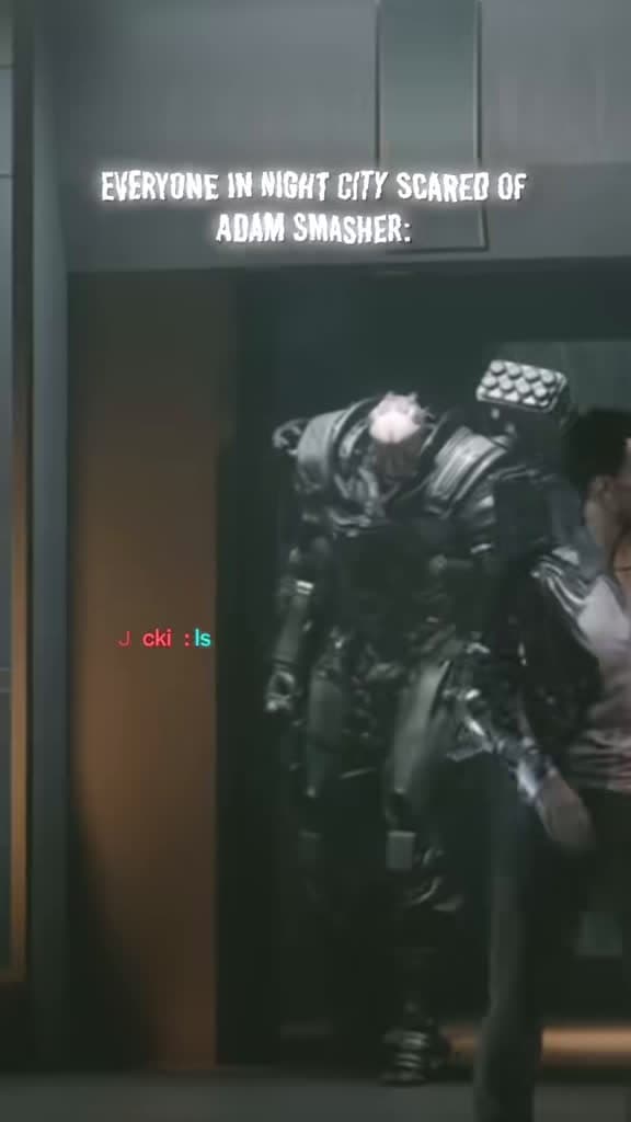 cover for Canon V would obliterate Adam Smasher in seconds 💀 #Cyberpunk2077 #Edgerunners #AdamSmasher #Gaming