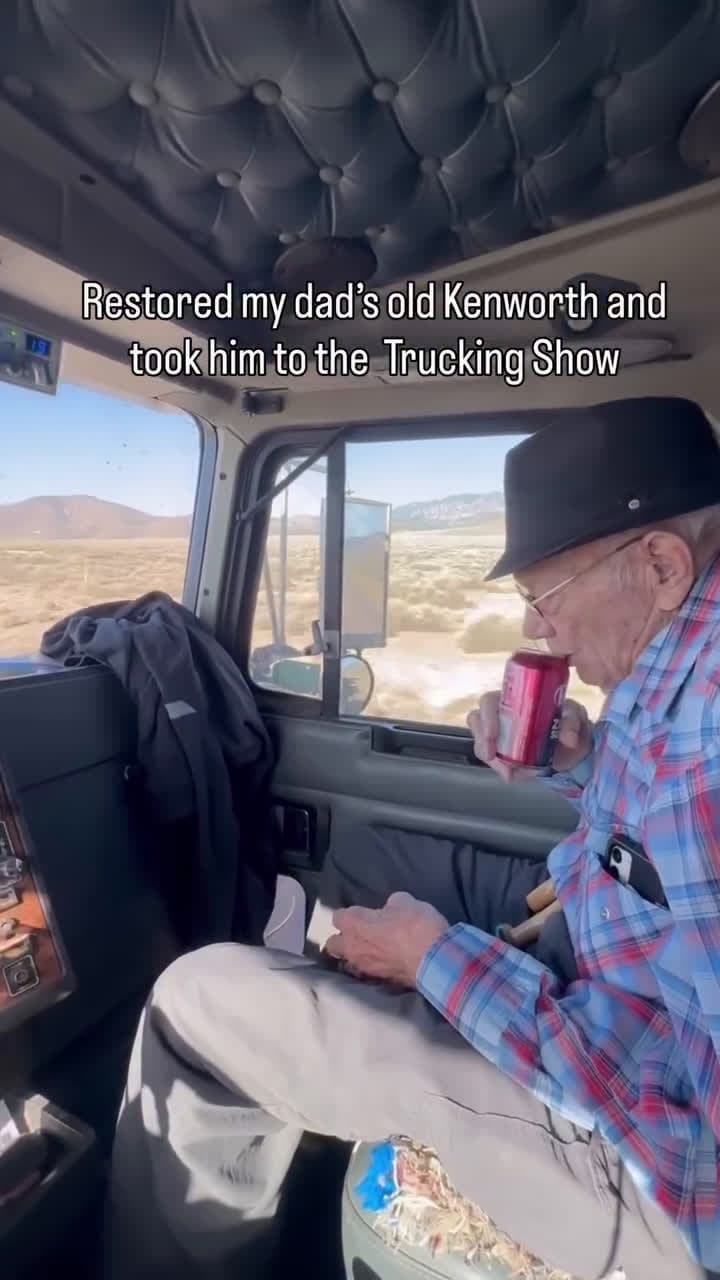 cover for We took the old 76' Kenworth out of retirement, cleaned her up with the kids and then made it to Panguitch. Not sure if the truck or my dad were more excited. Stay tuned for what happens next!#truckshow #countrylife #ThePawfectMoment#CaughtOnCamera