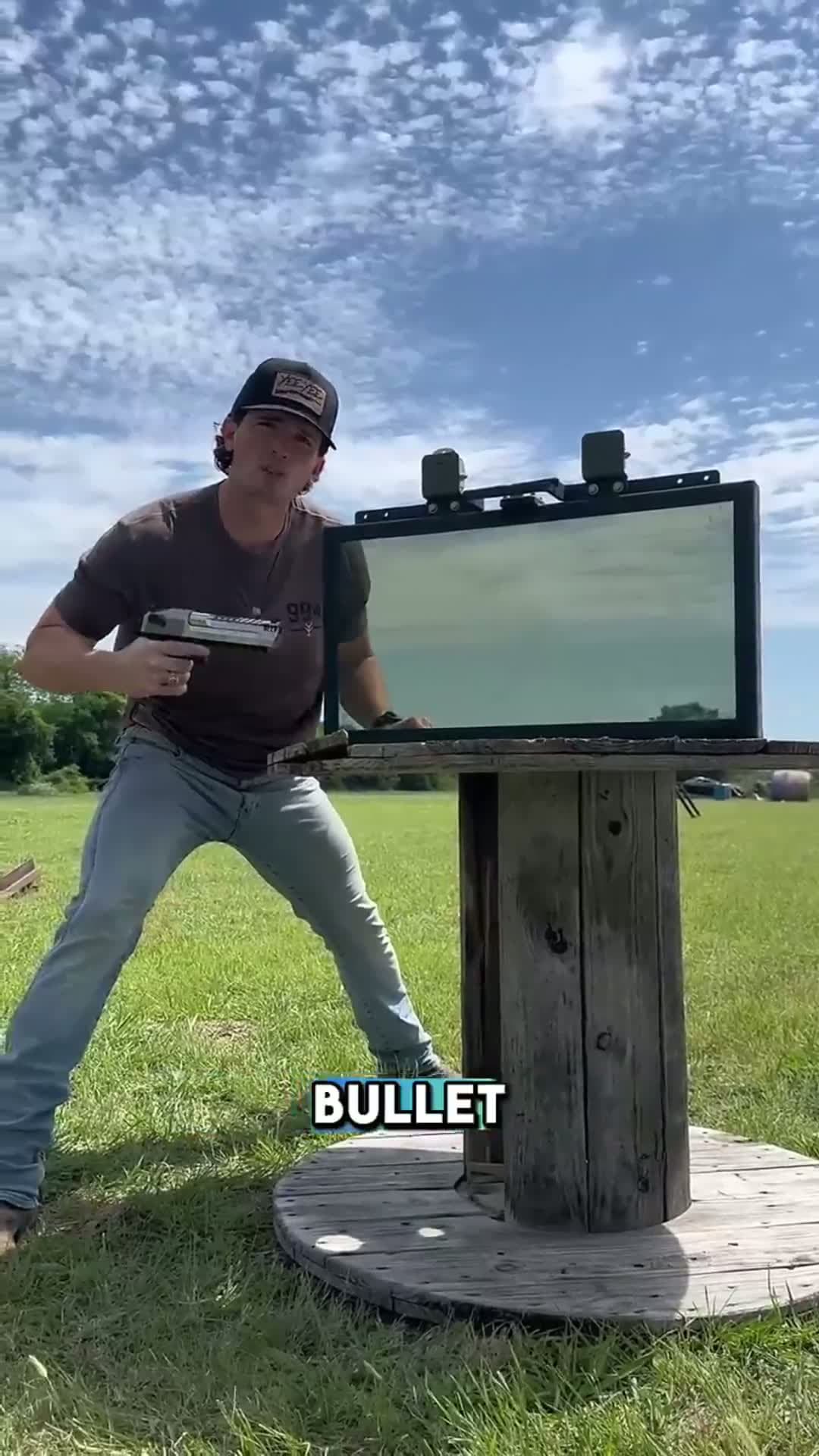 cover for Can this stop a bullet?  #firstvideochallenge  #caughtoncamera  #funniestvideoonmyphone  #foryou  #oddlysatisfying  #scoopz