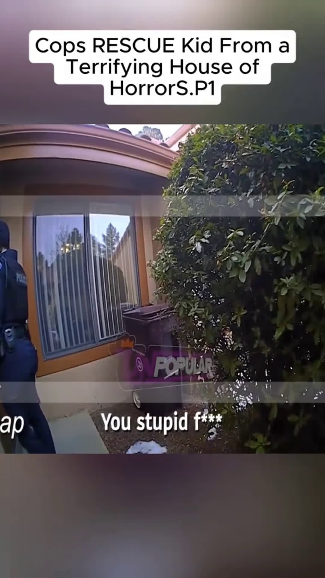 cover for Cops RESCUE Kid From a Terrifying House of Horrorscop#scoopz#fyp