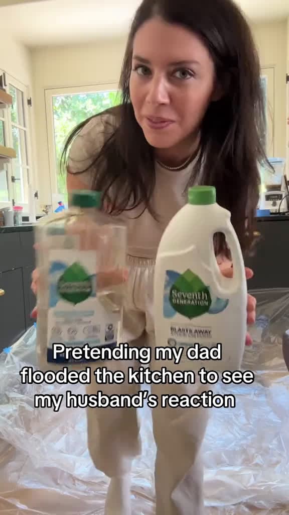 cover for My dishwasher runneth over erinslaver familypranks 63534 #shortvideosscoopz