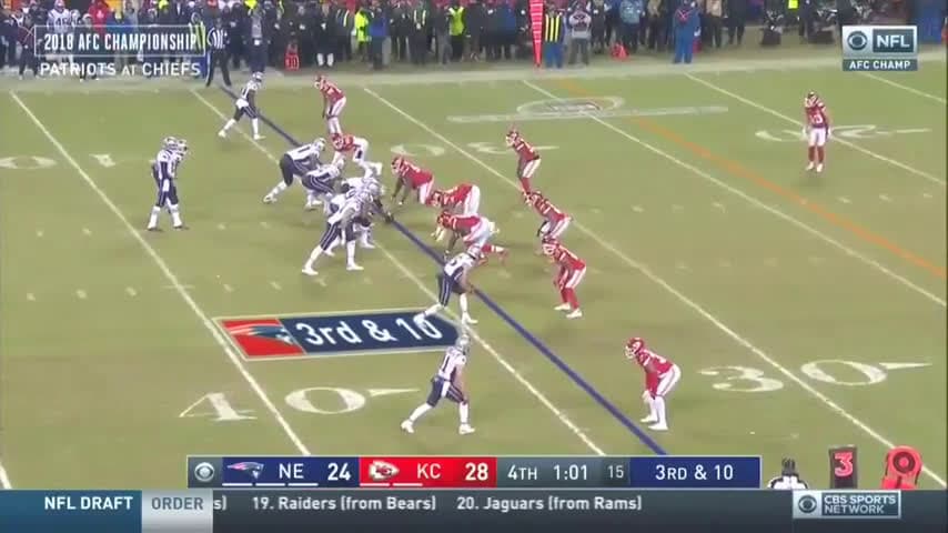 cover for Highlight: Brady's near-INT to Gronk would’ve sealed the season—overturned because Dee Ford was offside. 🏈 #Brady #Gronk #AFCChampionship #NFLHighlights